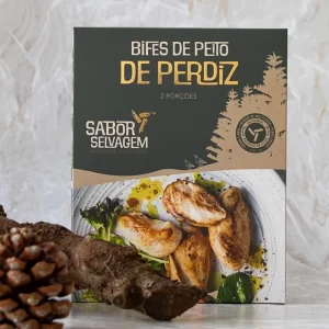 Bifes de peito de perdiz